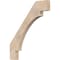 Ekena Millwork 3 1/2"W x 34"D x 40"H Merced Smooth Knee Brace, Douglas Fir BRC04X34X40MRC00SDF - alternate 1